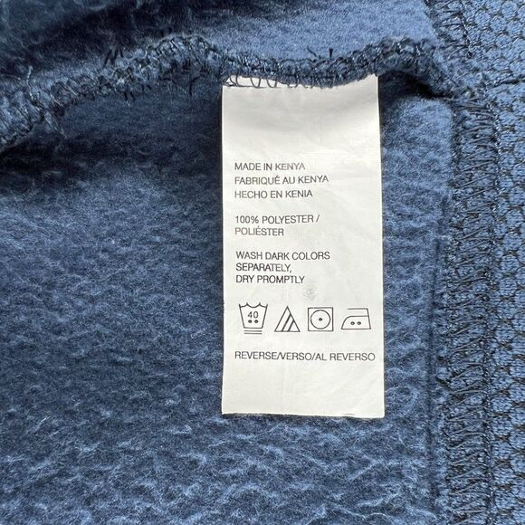Van Heusen Jacket Men's Size Large Blue Traveler Honeycomb Athletic Fleece Vest - Picture 9 of 10